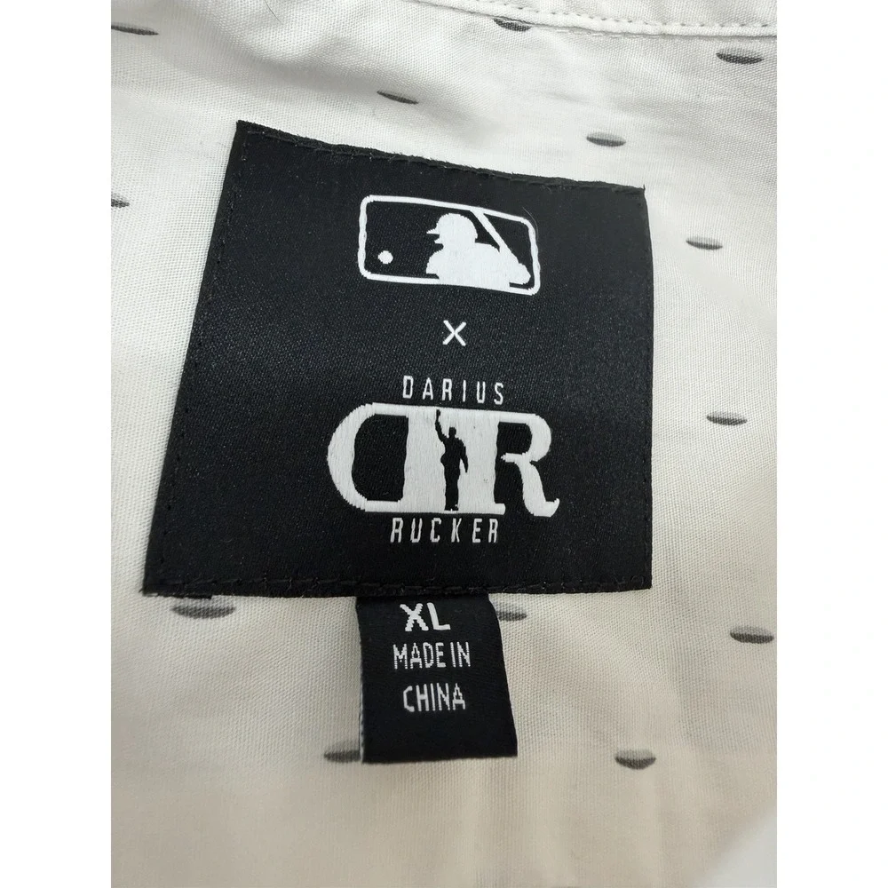 Philadelphia Phillies XL Darius Rucker Collection Cream Button Down Shirt - NWOT - Picture 5 of 9